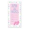 Party Central Club Pack of 12 Pink and White Baby Shower Themed "IT'S A GIRL" Door Cover Party Decors 5'